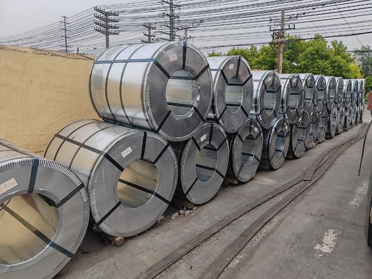 satın almak Endüstriyel ve Mimarlık Kullanımı İçin 700 ′′ 1250 mm RAL Renkli Ön Boyalı Çelik Bobin, 30 ′′ 275 g / m2 Çinko Kaplama ve 3 ′′ 8 MT Bobin Ağırlığı online manufacture