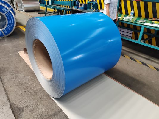 satın al Pre Painted Steel Coil with Back Coating Thickness 5-7μm and Top Coating Thickness 10-25μm for Building and Infrastructure online manufacture