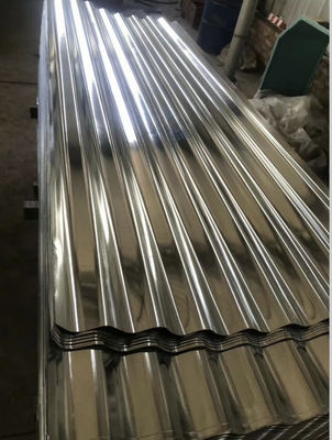 satın al Çinko Kaplama Galvanize 40-275g/m2 Düzenli / Sıfır / Büyük Spangle Zigzag Yaprak online manufacture