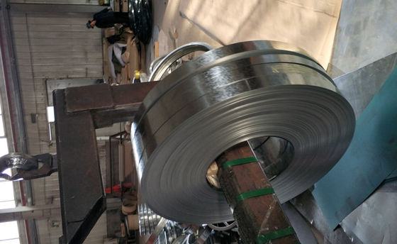 satın almak SGCC Kanal ve Boru Üretimi için Pasifleştirilmiş Yüzeyli Sıcak Daldırılmış Galvanizli Çelik Şerit 0.12 mm × 100 mm online manufacture