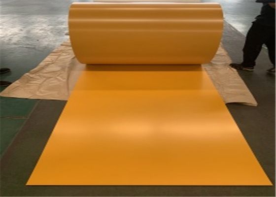 satın almak Bina ve Mobilya Panelleri için AZ 30–180g / m² Kaplamalı 914mm RAL6018 Ön Boyalı Galvalume Çelik Rulo online manufacture