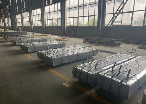 satın almak DX51D Z60G Galvanizli Oluklu Çatı Kaplama Levhası 2000mm 2400mm online manufacture