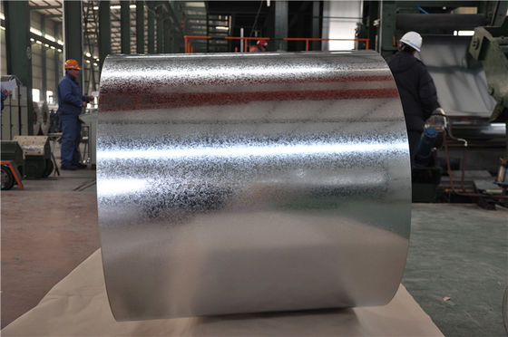 satın almak PPGI HDG GI SECC DX51 İnşaat için minimize edilmiş spangle ile galvanizli metal levha ruloları online manufacture