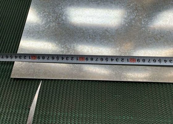 satın al 1250mm Sıcak Daldırma Galvanizli Çinko Levha 20 Ölçü Galvanizli Çelik Büyük Büküm Dış Duvarlar online manufacture