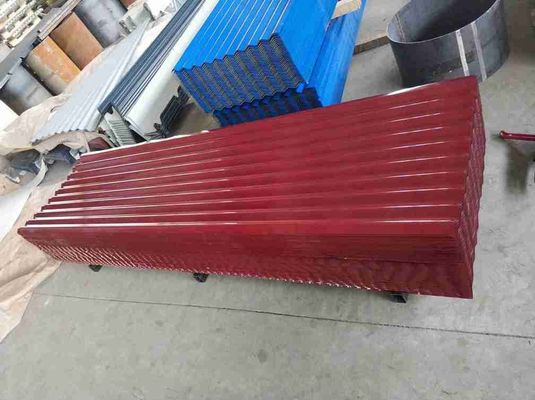 satın al 900mm Oluklu Galvanizli Sac G3322 Oluklu Metal Paneller online manufacture