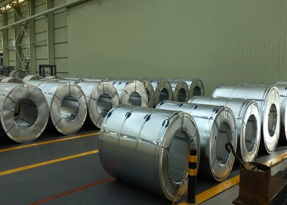 satın al İnşaat ve Cihaz Uygulamaları için Parmak Önleyici İşleme Sahip DX51D G60 Galvalume Çelik Rulo online manufacture