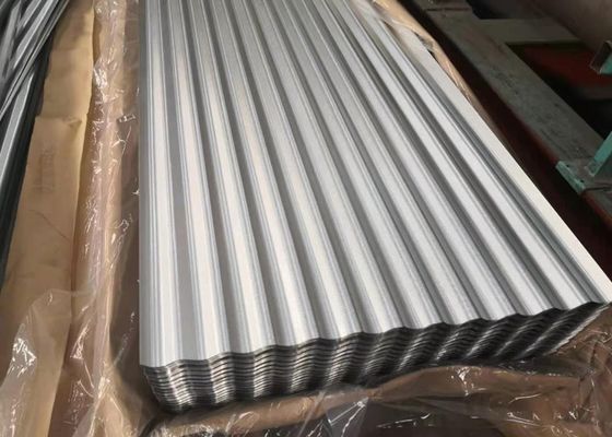 satın almak 0.5mm DX51D AZ275 Endüstriyel Çatılar için 800mm Etkili Genişli Galvalume Gürültülü Çatı Yapısı online manufacture